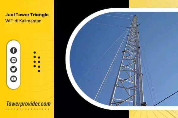 jual tower triangle wifi